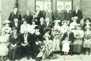 Donald's wedding 1914